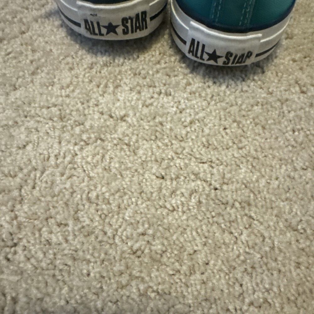 CONVERSE - Used Teal Chuck Taylor All Star, Mens 7, Womens 9 - Picture 5 of 7